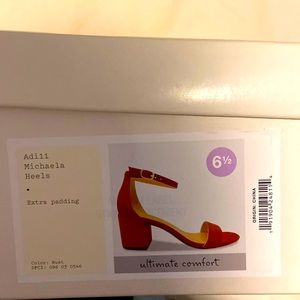 NWT a new day Adill Michaela Heels in Rust